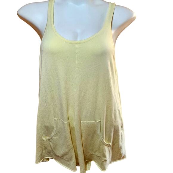 Yellow Romper with Pockets Size Large New with Tag - Picture 1 of 3